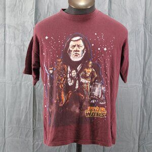 Vintage Graphic T-shirt - Star Wars Big Graphic Original - Men's Large
